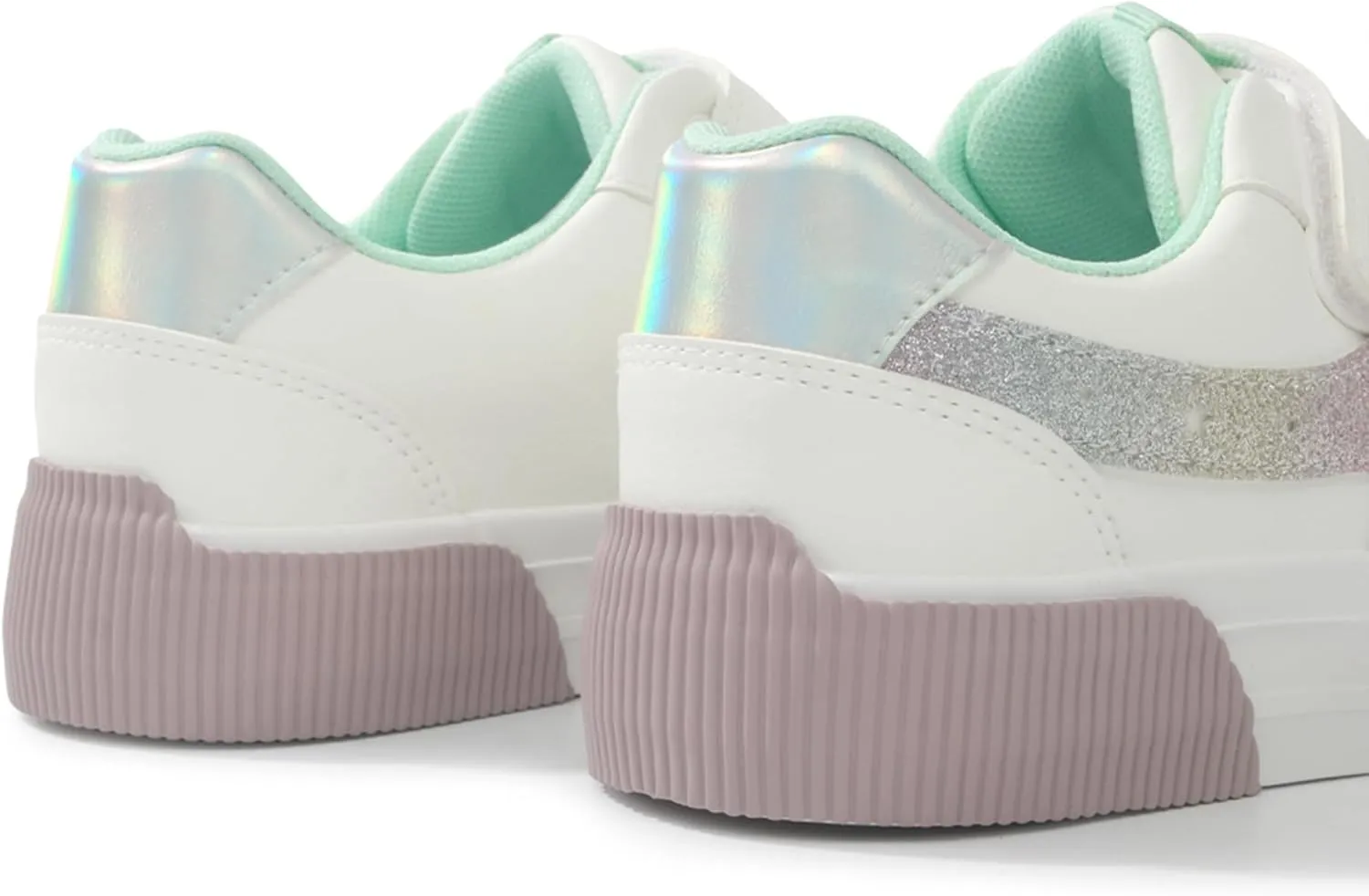 Toddler Sneakers for Girls - Lightweight Shoes with Soft Soles & Adjustable Strap, Arch Support & Breathable Design - Washable & Stylish