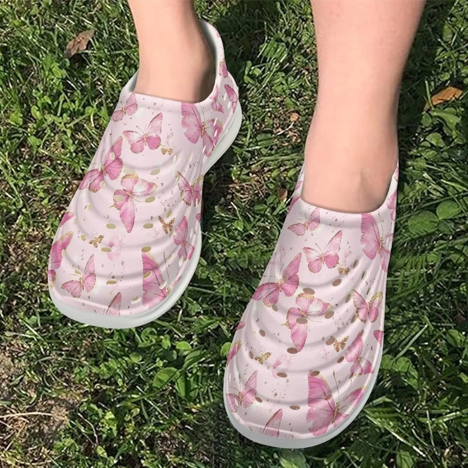 Unisex Child Clogs Slip on Water Shoes for Girls Cute Summer Sandals Sneakers Garden Sandals Quick Dry