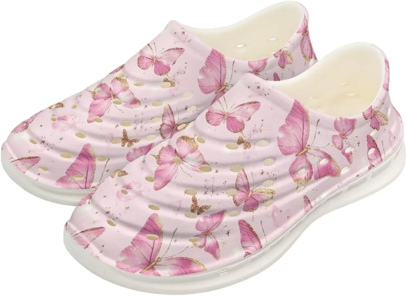 Unisex Child Clogs Slip on Water Shoes for Girls Cute Summer Sandals Sneakers Garden Sandals Quick Dry