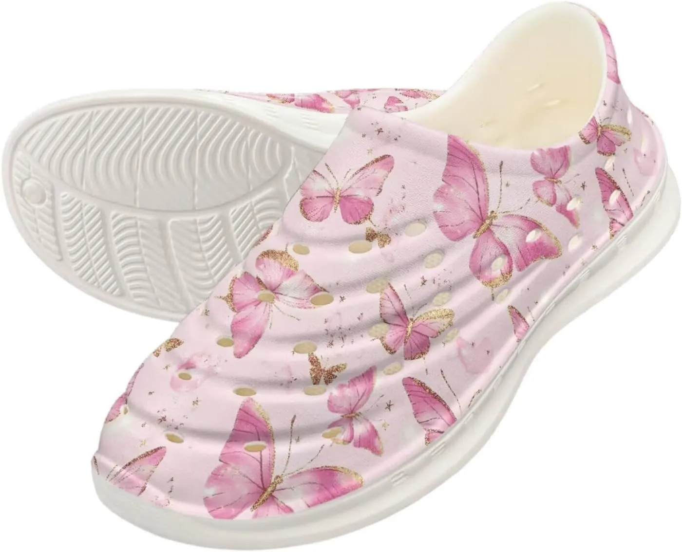 Unisex Child Clogs Slip on Water Shoes for Girls Cute Summer Sandals Sneakers Garden Sandals Quick Dry