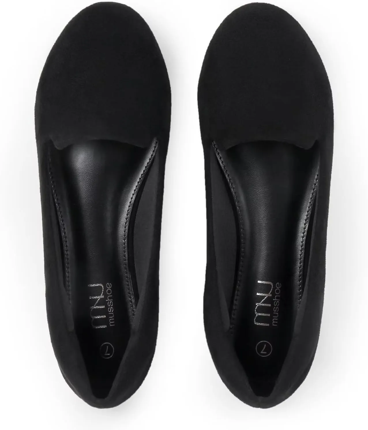 USSHOE Flats Shoes for Women Slip on Round Toe Comfortable Women's Flats Ballet Flats Shoes Loafers