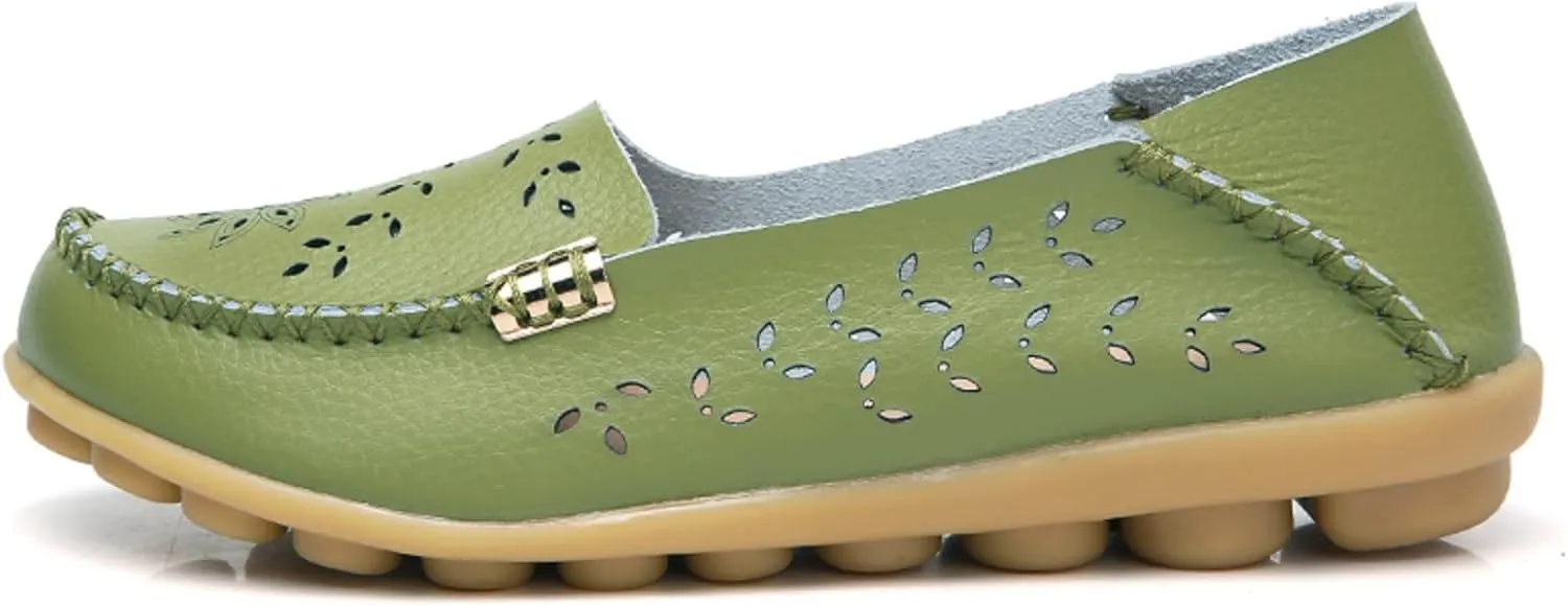 VenusCelia Women's Comfort Walking Boat Shoe