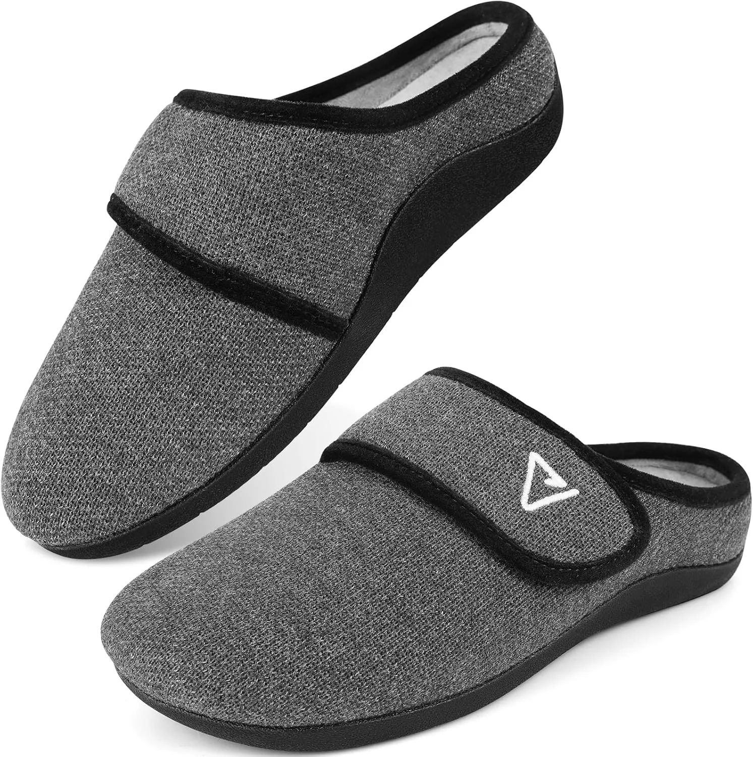 V.Step Slippers with Arch Support for Women & Men - Orthopedic House Slippers for Plantar Fasciitis - Indoor/Outdoor Slip-On Clogs