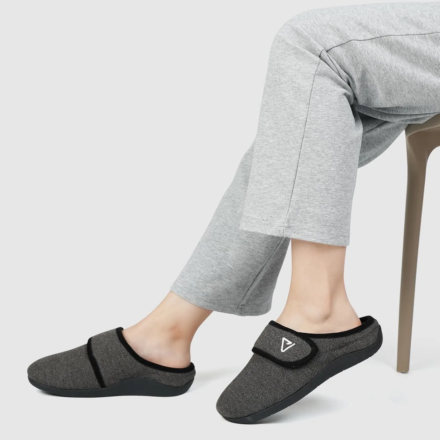 V.Step Slippers with Arch Support for Women & Men - Orthopedic House Slippers for Plantar Fasciitis - Indoor/Outdoor Slip-On Clogs