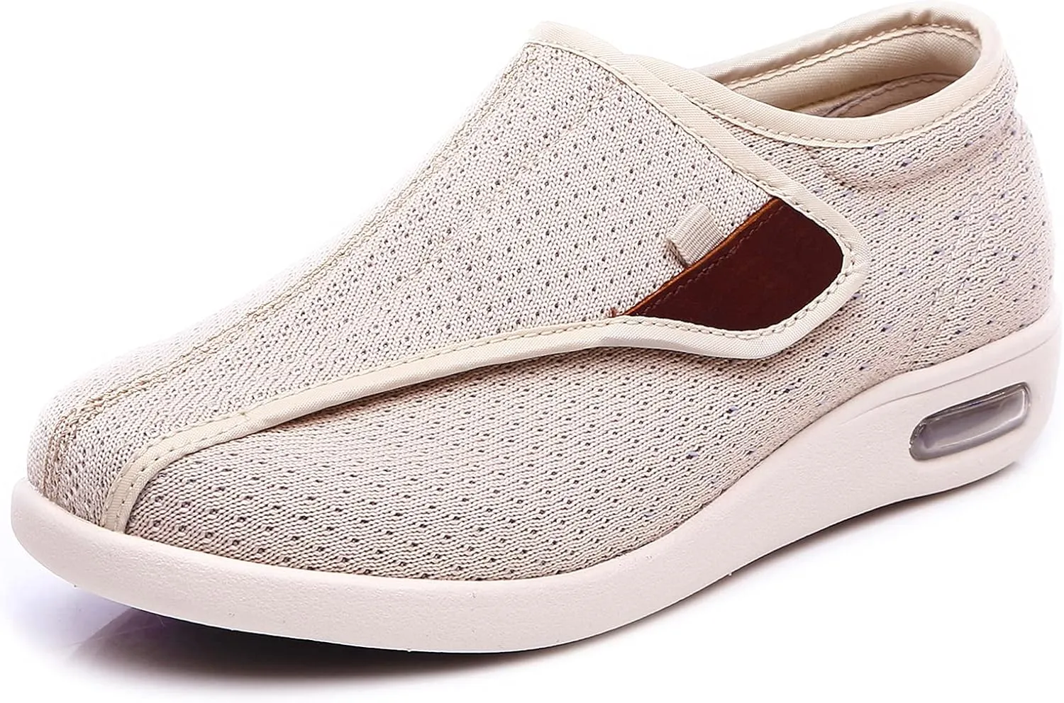 W&LESVAGO Diabetic Shoes for Women Easy On/Off, Lightweight Breathable Adjustable Closure Walking Sneakers