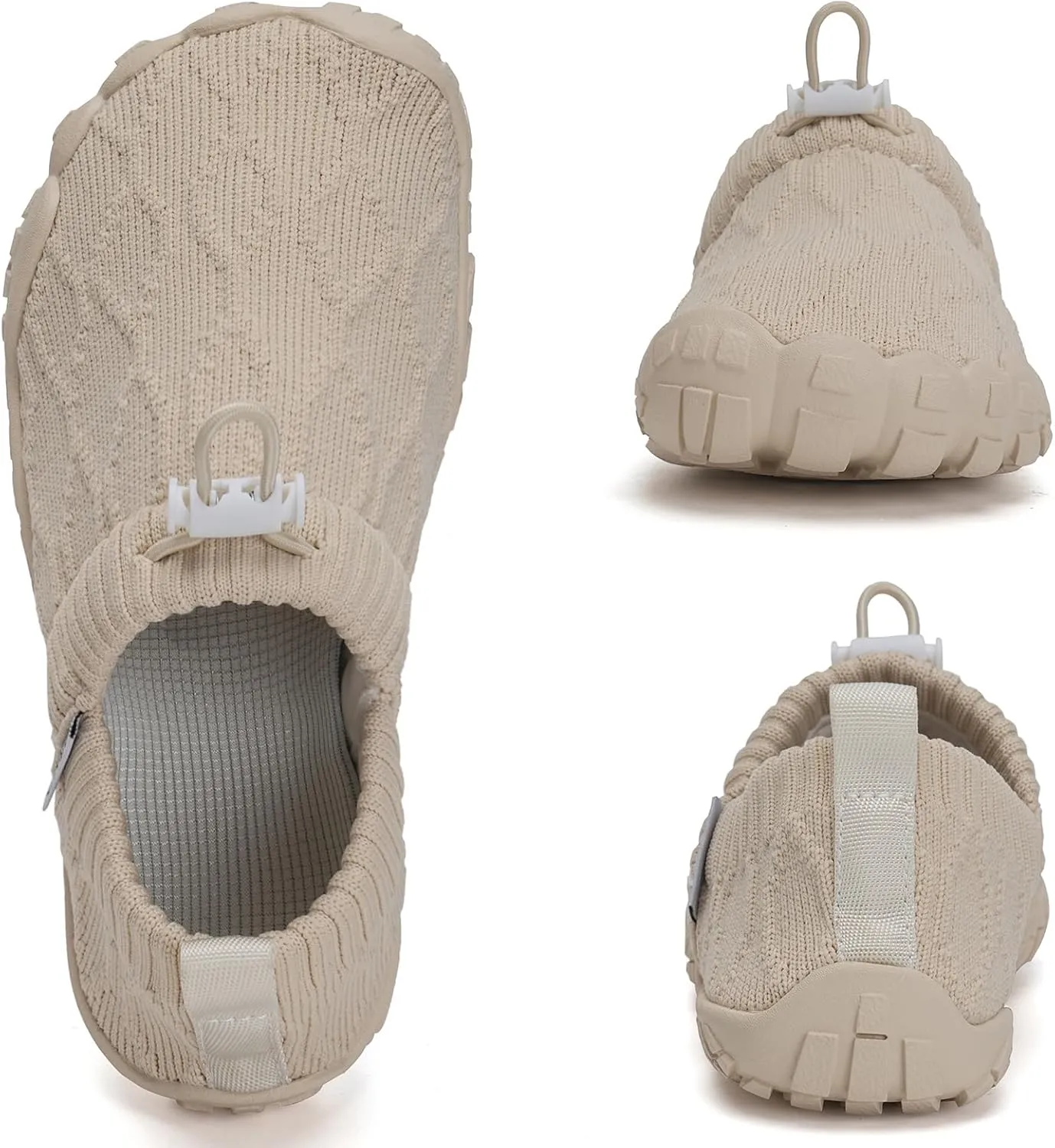 WateLves Kids Barefoot Water Shoes Boys Girls Breathable Wide Toe Slip On Beach Walking Shoes Toddler Swim Shoes Little Big Kid Minimalist Sneakers