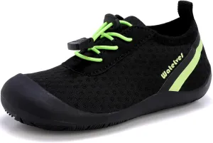 WateLves Wide Toddler Water Shoes Kids Barefoot Athletic Sneakers Girls Boys Quick Dry Aqua Socks for Beach Hiking Swim Kayak Sport Accessories, Camping Essentials