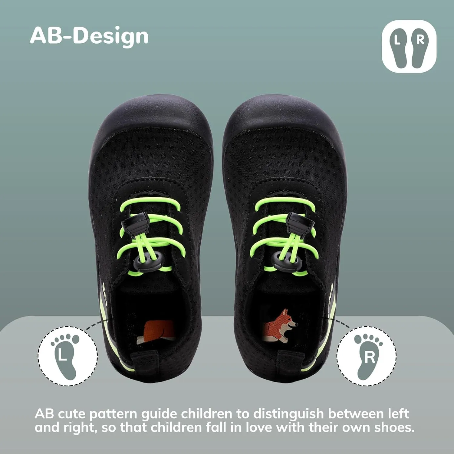 WateLves Wide Toddler Water Shoes Kids Barefoot Athletic Sneakers Girls Boys Quick Dry Aqua Socks for Beach Hiking Swim Kayak Sport Accessories, Camping Essentials