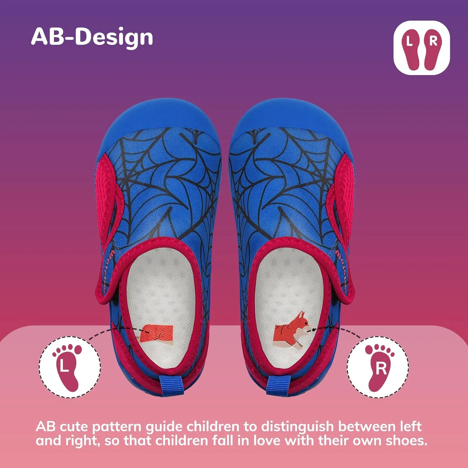 WateLves Wide Toddler Water Shoes Kids Quick Dry Barefoot Shoes Girls Boys Aqua Athletic Sneakers for Beach Hiking Swim Kayak Sport Accessories, Camping Essentials