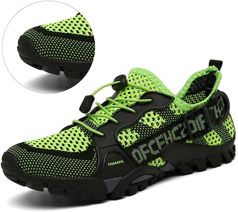 Water Shoes Men Women Outdoor Hiking Shoes Quick Drying Beach Aqua Shoes Travel Trekking Walking Climbing Sneakers