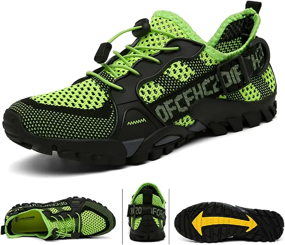 Water Shoes Men Women Outdoor Hiking Shoes Quick Drying Beach Aqua Shoes Travel Trekking Walking Climbing Sneakers