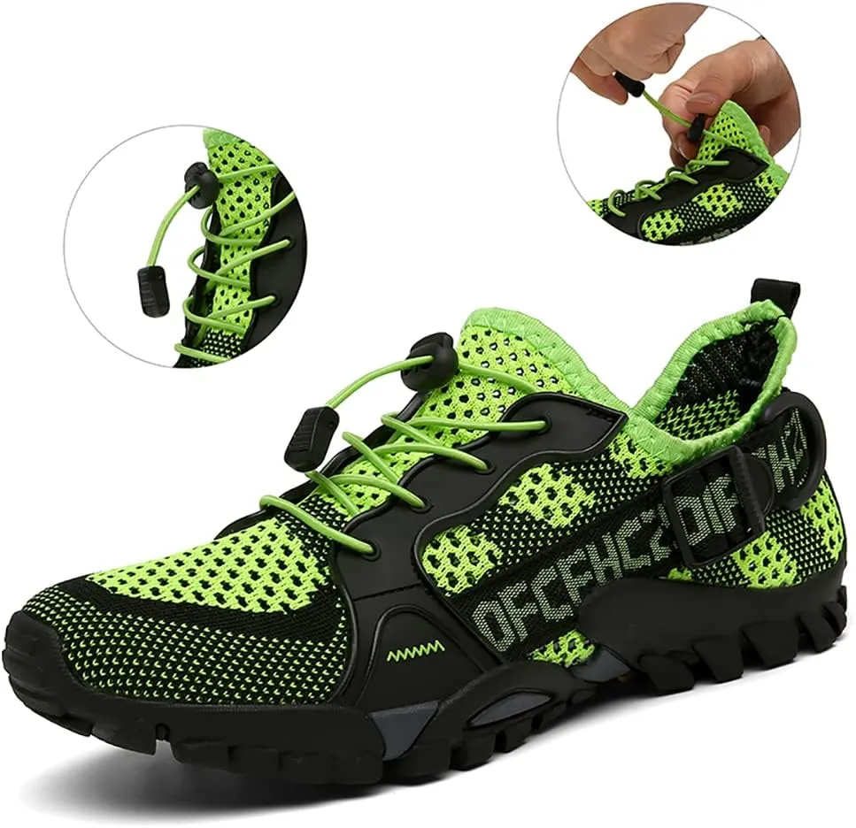 Water Shoes Men Women Outdoor Hiking Shoes Quick Drying Beach Aqua Shoes Travel Trekking Walking Climbing Sneakers