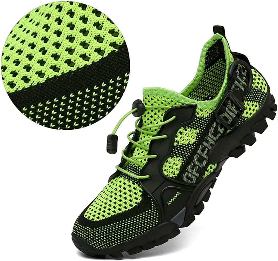 Water Shoes Men Women Outdoor Hiking Shoes Quick Drying Beach Aqua Shoes Travel Trekking Walking Climbing Sneakers
