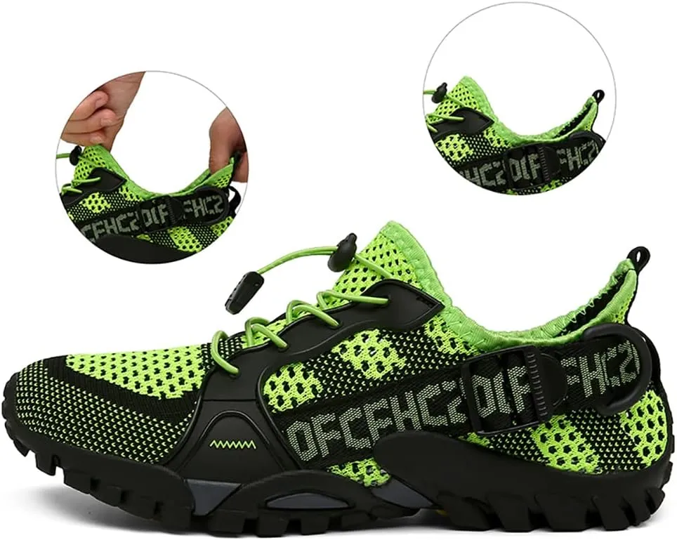 Water Shoes Men Women Outdoor Hiking Shoes Quick Drying Beach Aqua Shoes Travel Trekking Walking Climbing Sneakers