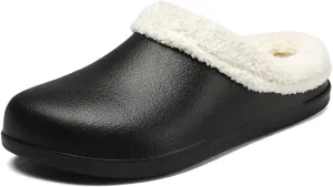 Waterproof EVA Garden Clogs for Men and Women - Non-Slip, Lightweight House Slippers - Oil & Water Resistant Safety Shoes for Kitchen, Restaurant, Garden, Hospital - Basic & Lined Versions