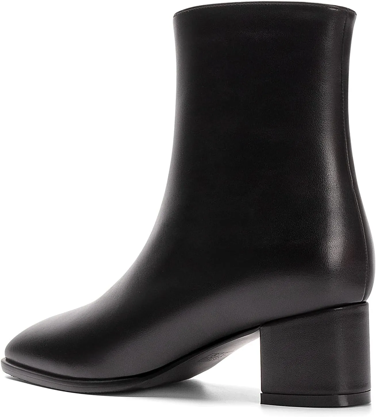 WAYDERNS Women's Square Toe Microfiber Zip Crocodile Print Chunky Low Heel Ankle High Boots 2 Inch