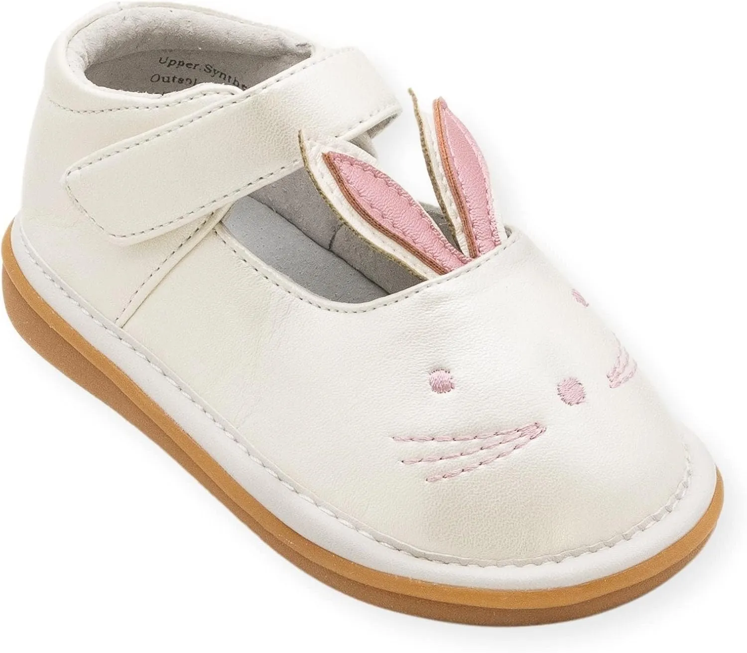 Wee Squeak Toddler Squeaky Shoes Bunny