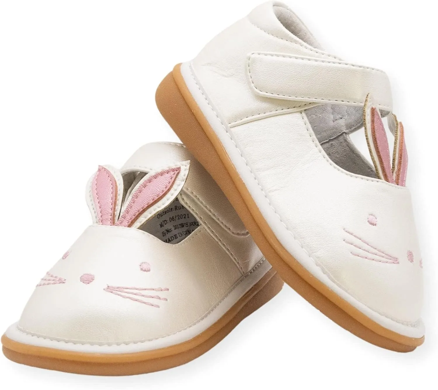 Wee Squeak Toddler Squeaky Shoes Bunny