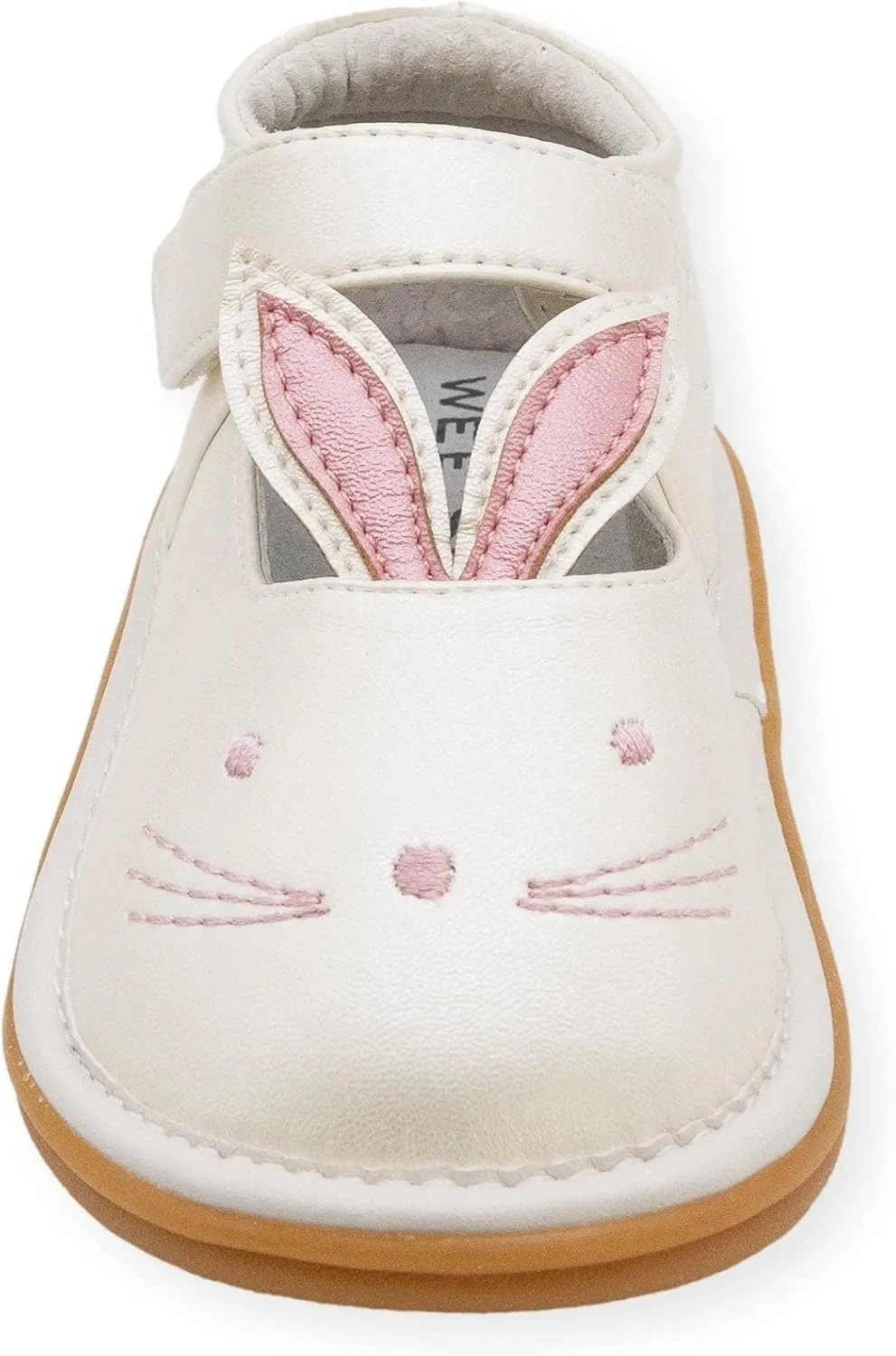 Wee Squeak Toddler Squeaky Shoes Bunny