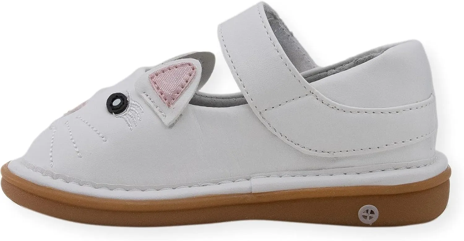 Wee Squeak Toddler Squeaky Shoes Kitty Cat