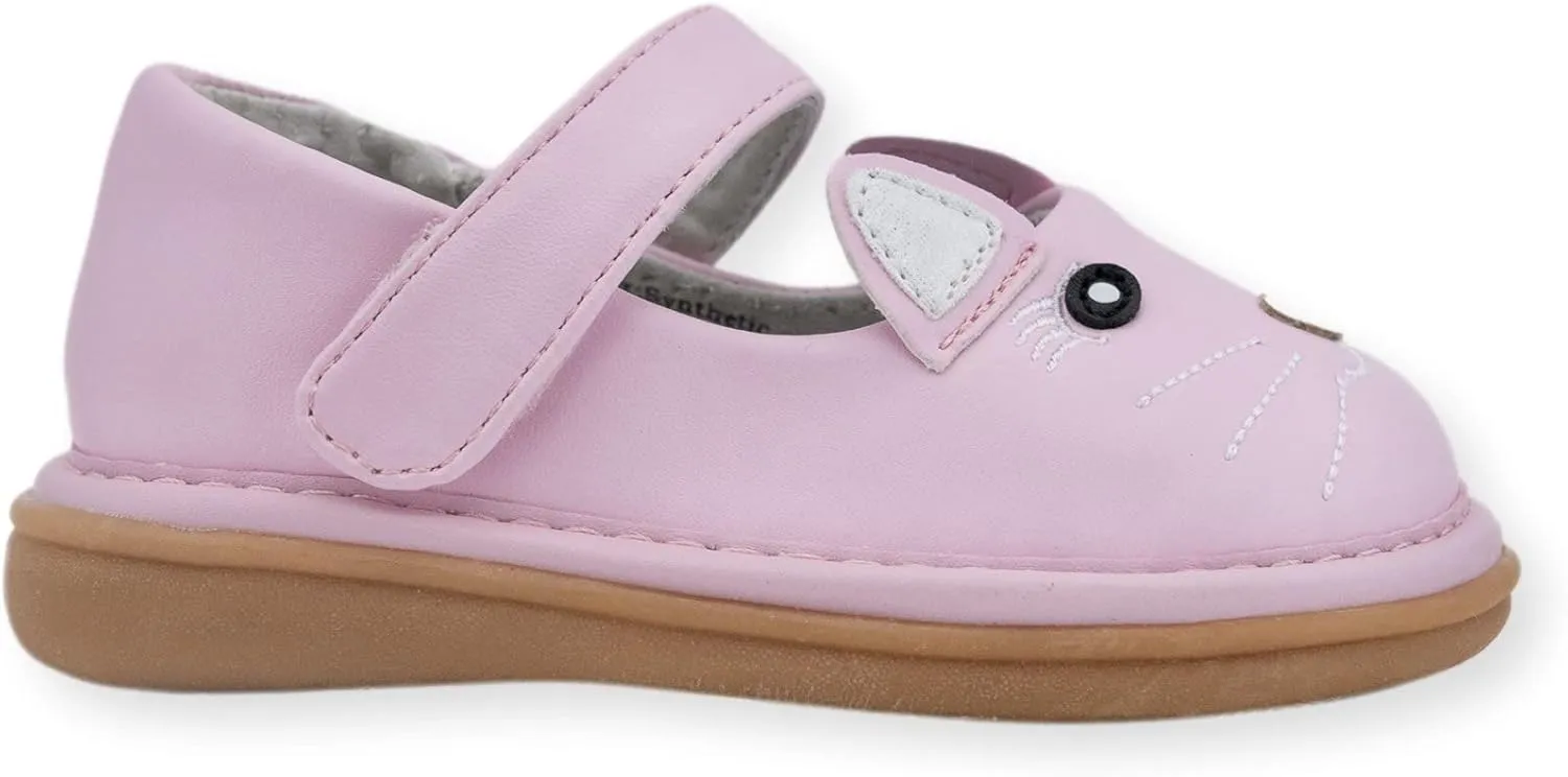 Wee Squeak Toddler Squeaky Shoes Kitty Cat