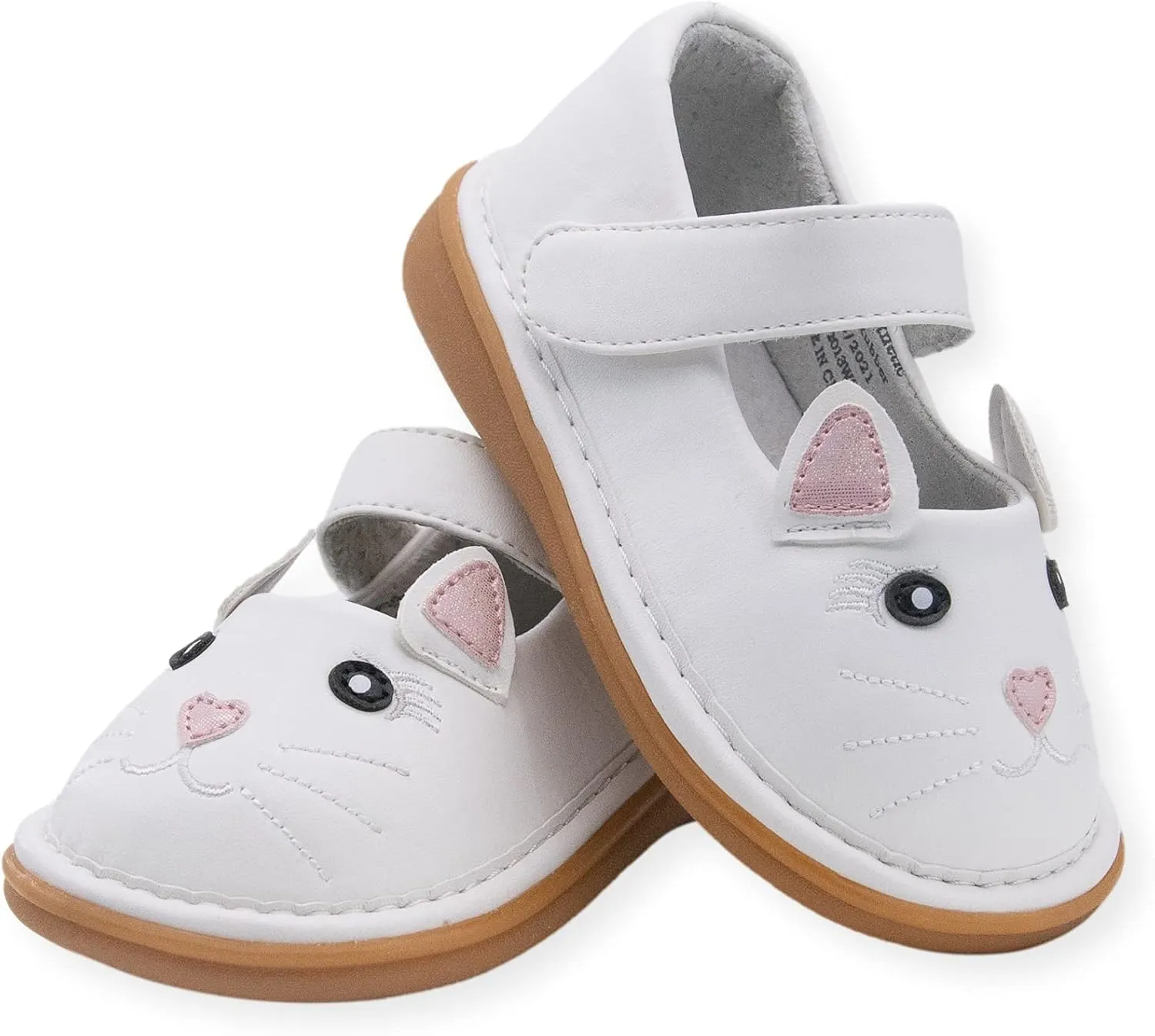 Wee Squeak Toddler Squeaky Shoes Kitty Cat