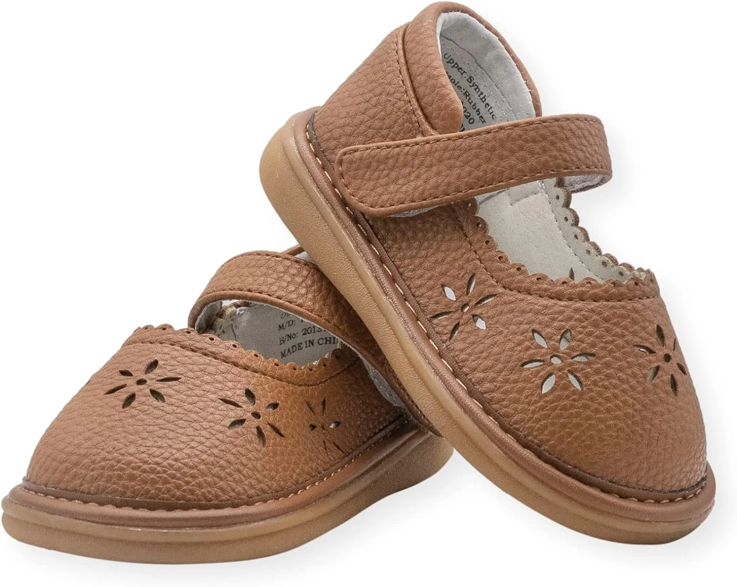 Wee Squeak Toddler Squeaky Shoes with Removable Squeaker in Fun Styles & Colors for Boys and Girls