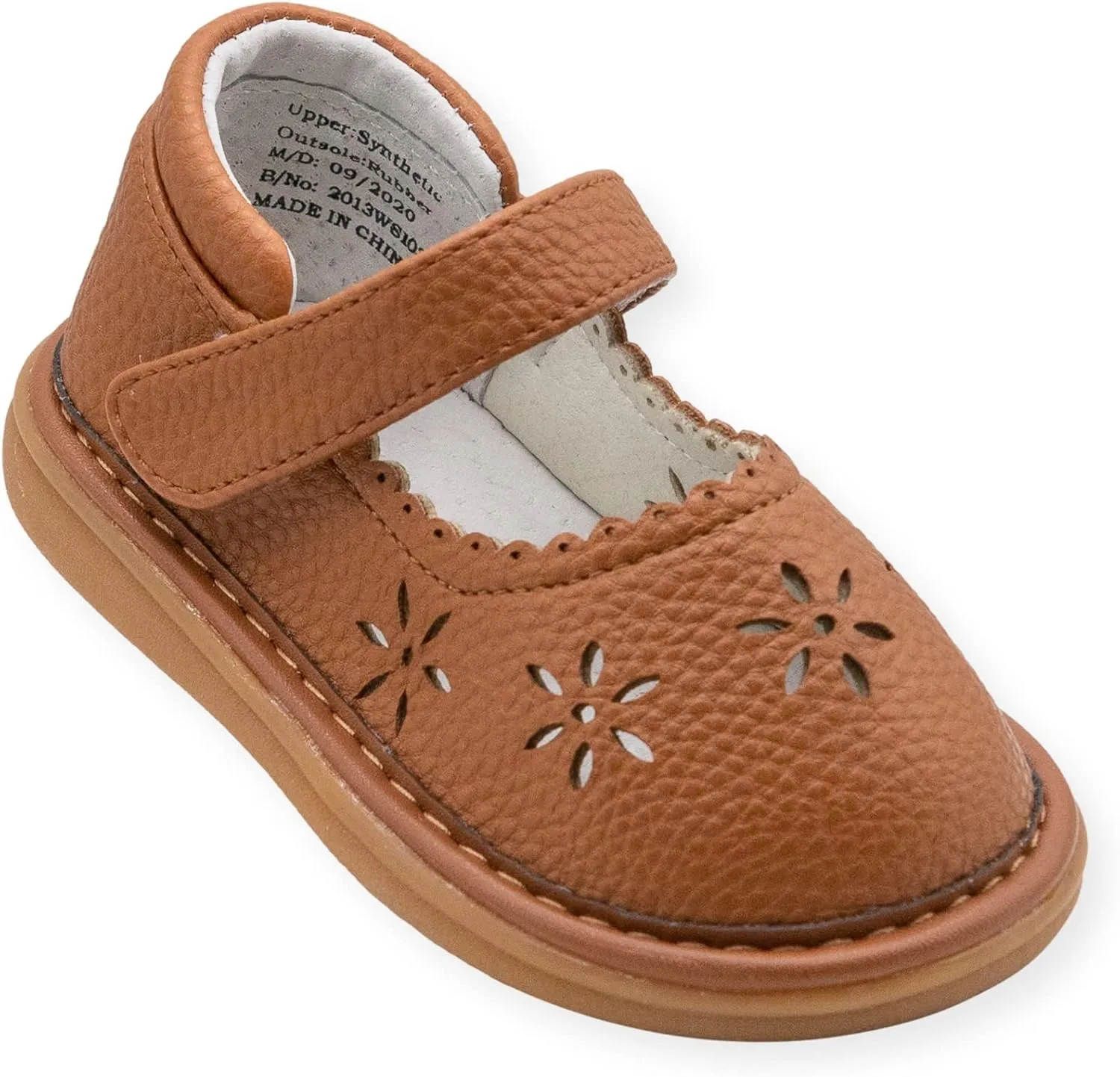 Wee Squeak Toddler Squeaky Shoes with Removable Squeaker in Fun Styles & Colors for Boys and Girls