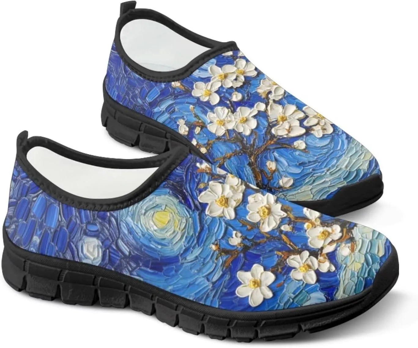 Women Slip On Shoes Sneakers Artistic Women's Shoes Casual Slip Ons