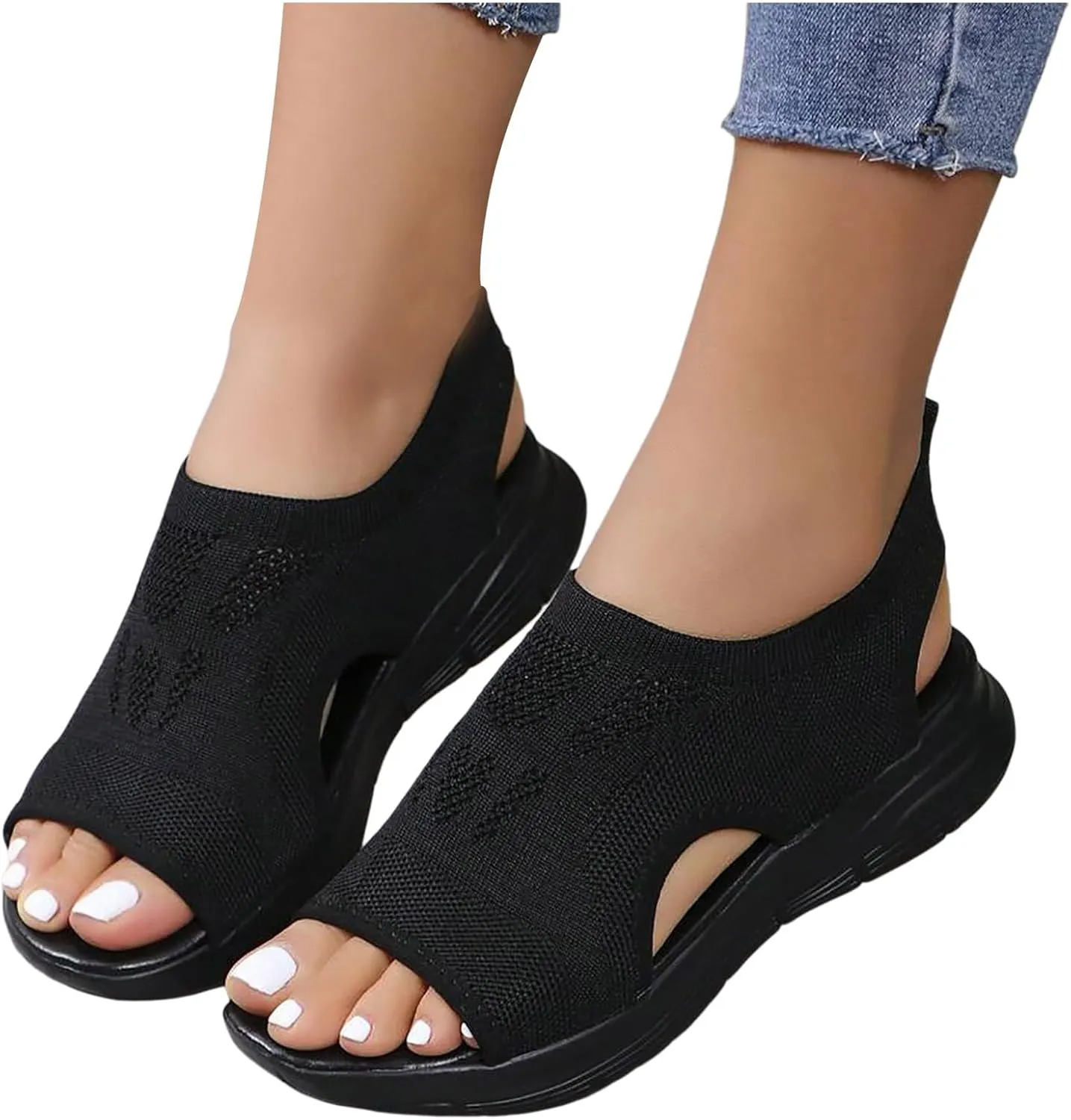 Women's Breathable Orthopedic Sandals Comfortable Walking Tennis Shoes Sandals Smart Sandals for Women