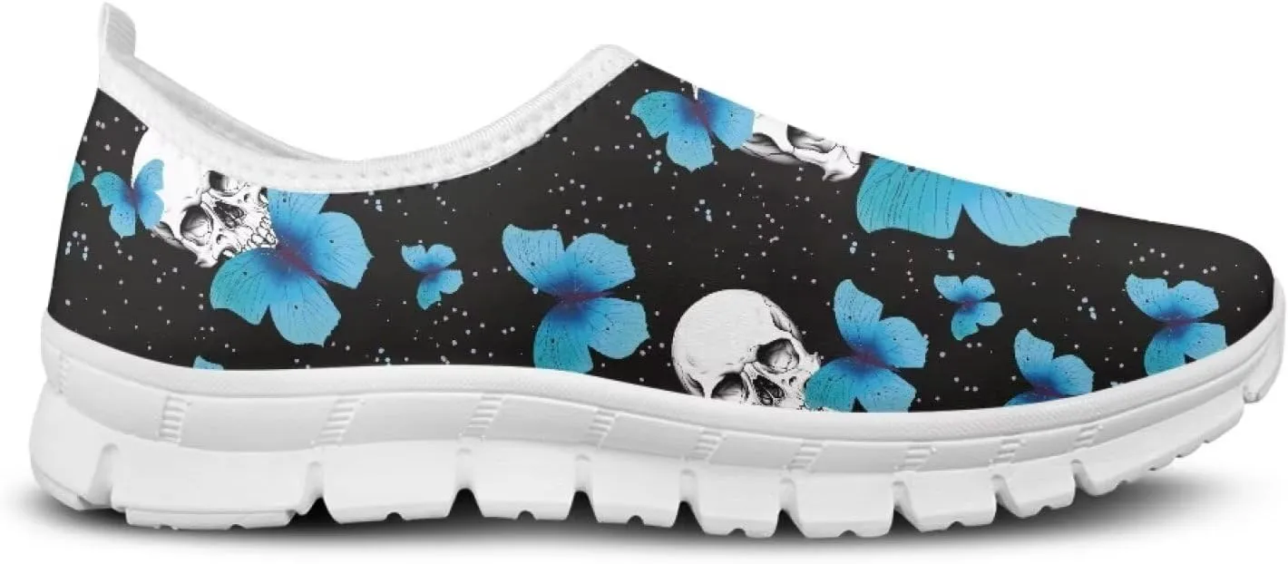Womens Casual Sneakers, Comfortable Women's Loafers Shoes Slip On Flat Shoes Women's Athletic Shoes