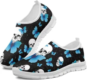 Womens Casual Sneakers, Comfortable Women's Loafers Shoes Slip On Flat Shoes Women's Athletic Shoes