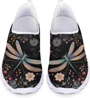 Womens Fashion Sneakers Slip On Shoes Tennis Sneaker Road Running Shoe Size 5.5-11.5