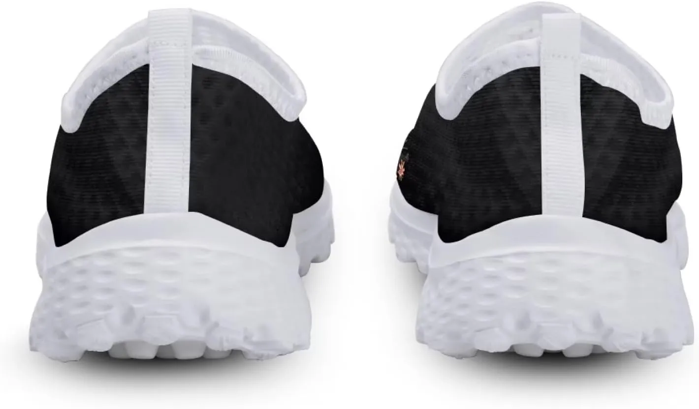 Womens Fashion Sneakers Slip On Shoes Tennis Sneaker Road Running Shoe Size 5.5-11.5