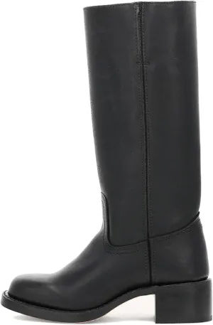 Women's Knee High Boots Wide Calf Chunky Block Heel Long Boots for Women Casual Square Toe Boots Low Heel Womens Boots Dressy Trendy