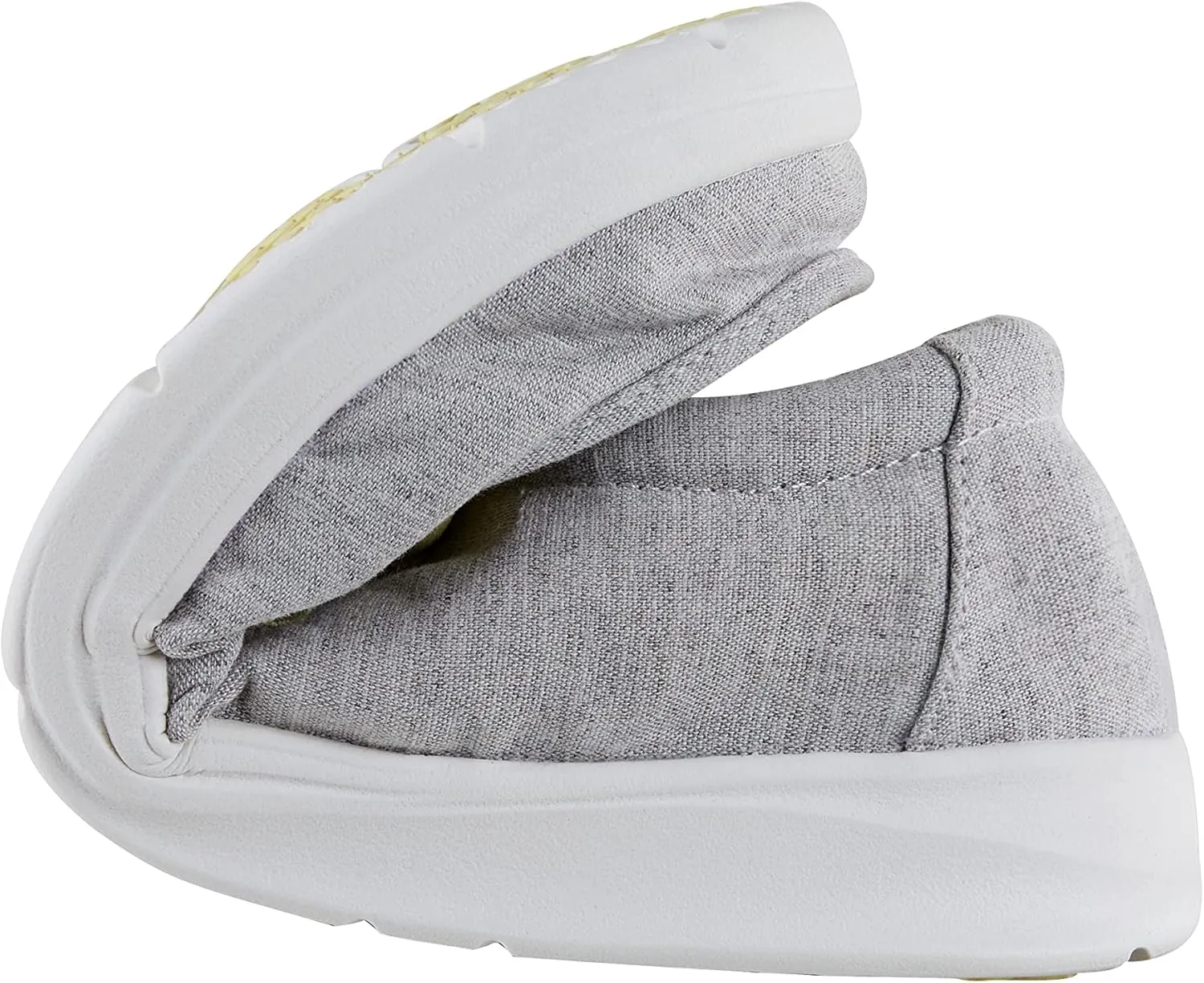 Women's Loafers Comfortable Slip On Shoes Lace-Up Sneakers Lightweight Arch Support Walking Non-Slip Canvas Casual Boat Shoes