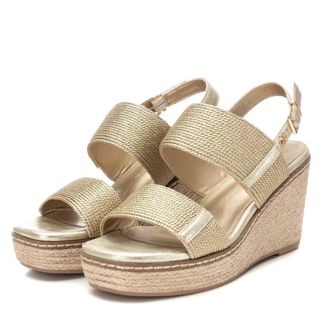 Women's sandals 142832 GOLD