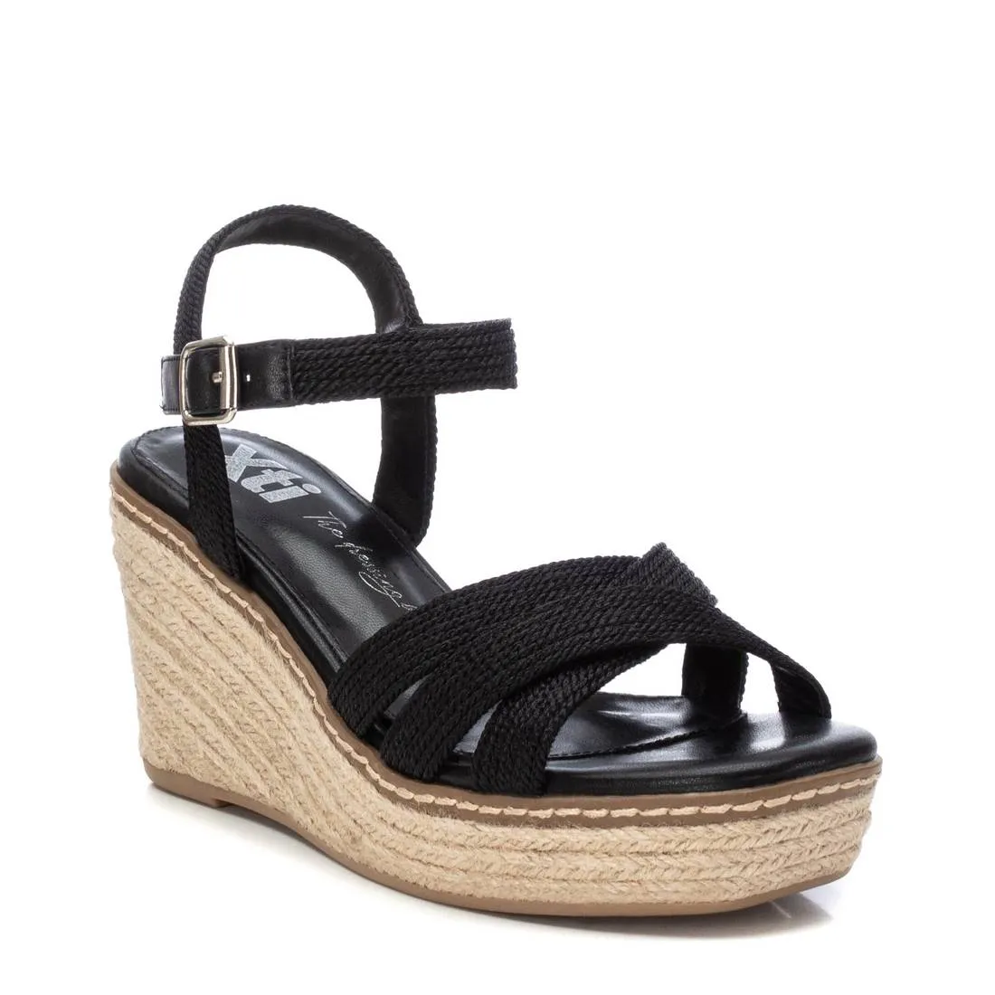 Women's sandals 142906 BLACK