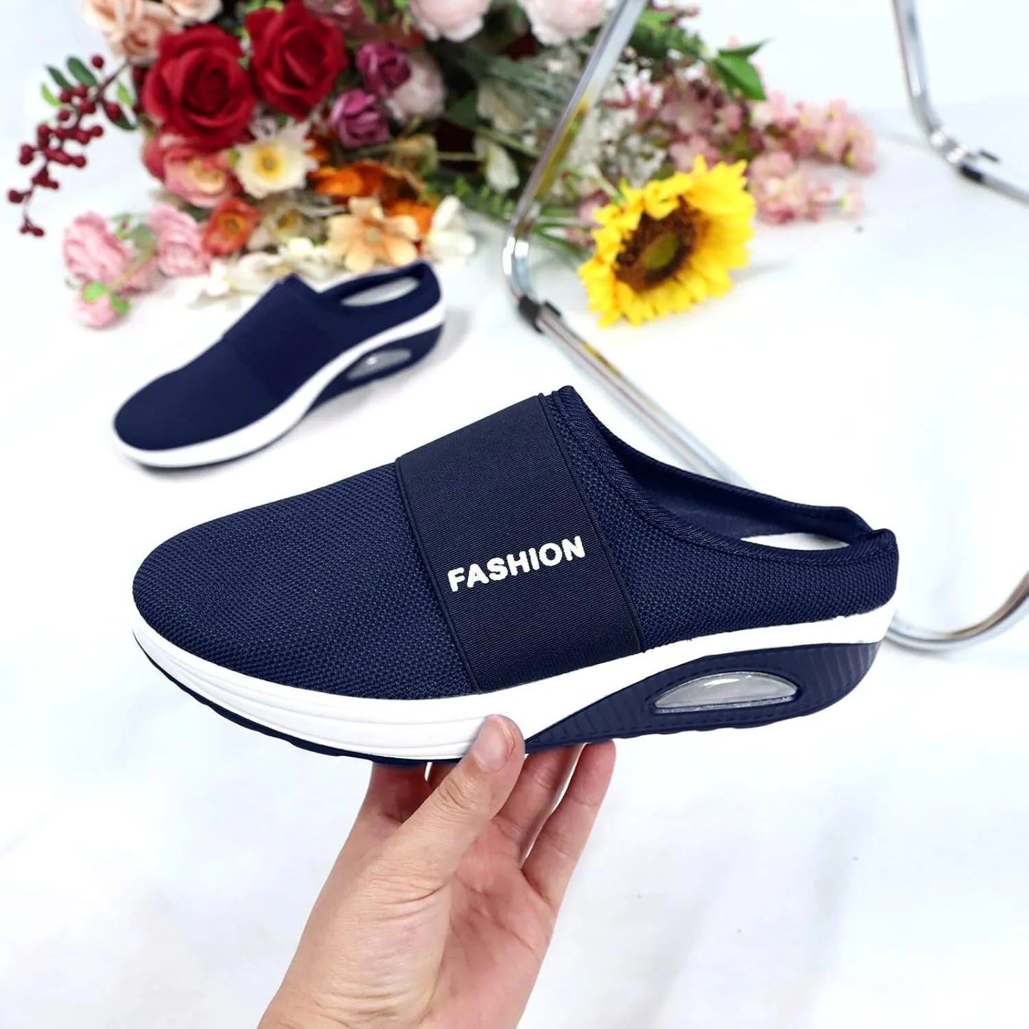 Women's Slip-On Orthopedic Arch Support Backless Mens Casual Shoes Fashion Dressy Casual Shoes Men's Fashion Sneakers Tennis Shoe Trainers Shoe
