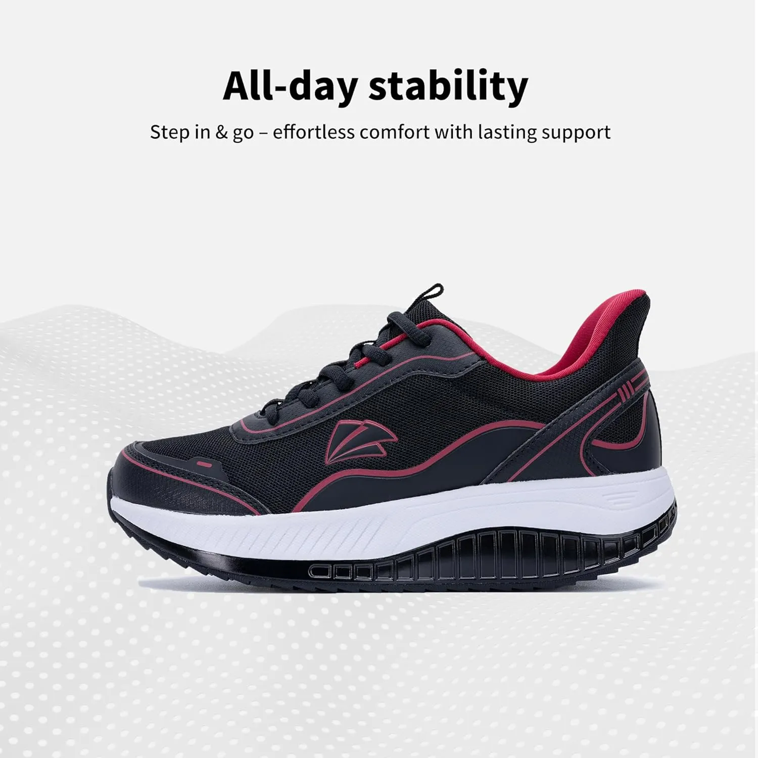 Womens Walking Shoes Arch Support Plantar Fasciitis Sneakers Cushion Pain Relief Tennis