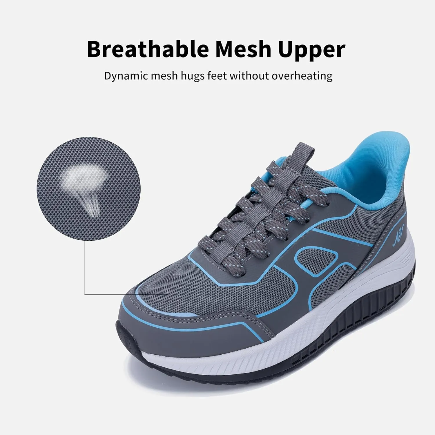 Womens Walking Shoes Arch Support Plantar Fasciitis Sneakers Cushion Pain Relief Tennis