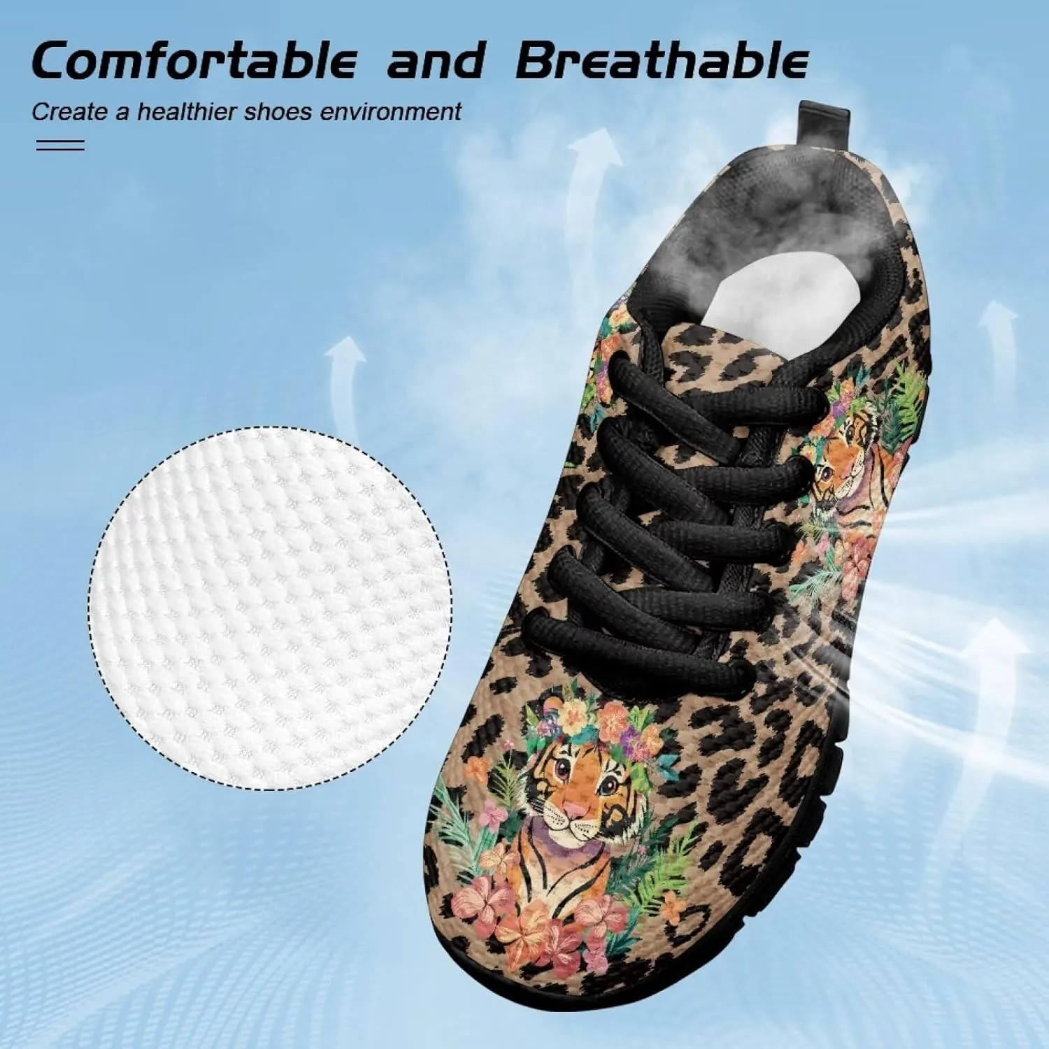 Yzaoxia Girls Sneakers Mesh Tennis Shoes for Kids Running Sneakers Sport Shoes Size 11-Size 5